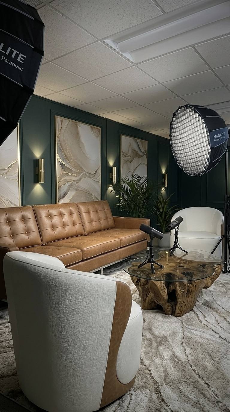 The green studio lounge